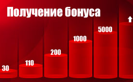 Бонус на каждое пополнение  30% от суммы